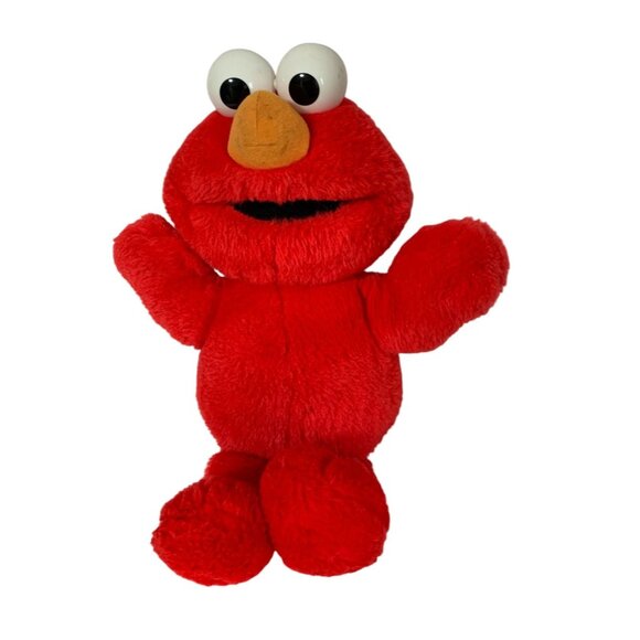 1995 Vintage Tyco Tickle Me Elmo Plush Stuffed Animal Doll Toy 32715 16 in Tall - Picture 1 of 4